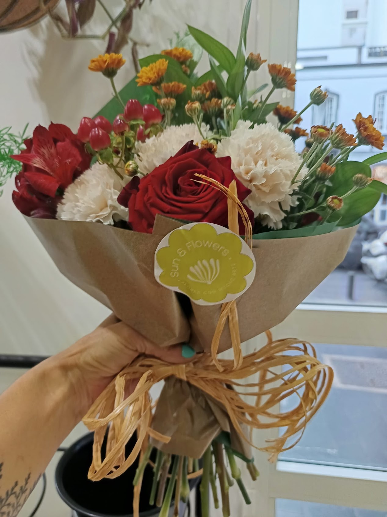 RAMO ROSAS ROJAS VARIADO S